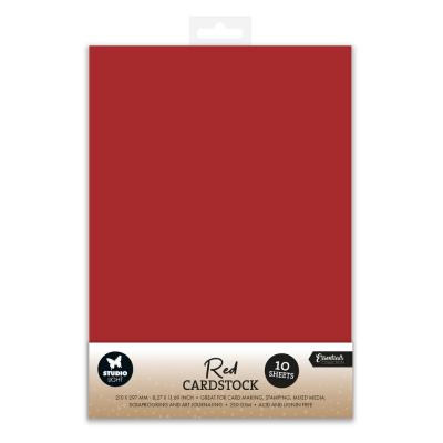 StudioLight Red Cardstock