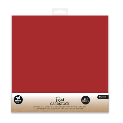StudioLight Red Cardstock