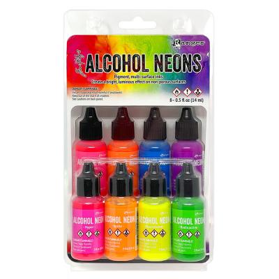 Ranger Tim Holtz Alcohol Ink Kit - Neon