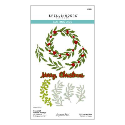 Spellbinders Cutting Dies - Seasonal Wreath Foliage