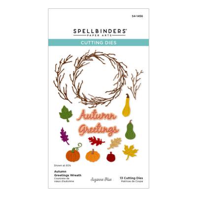 Spellbinders Cutting Dies - Autumn Greetings Wreath