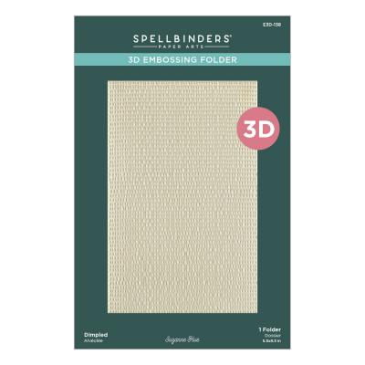 Spellbinders 3D Embossing Folder - Dimpled