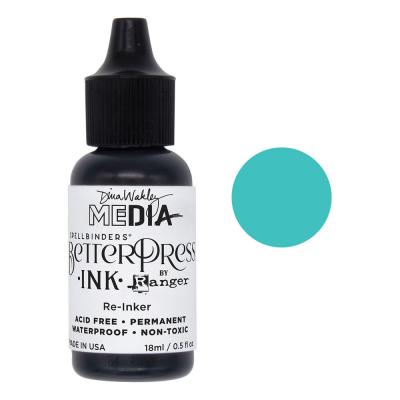 Spellbinders BetterPress Ink Reinker - Turquoise