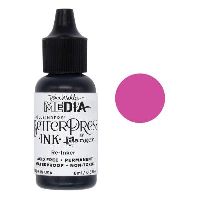 Spellbinders BetterPress Ink Reinker - Magenta