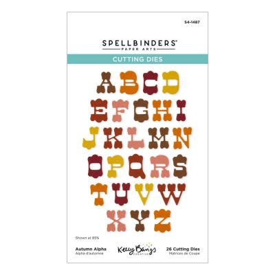 Spellbinders Cutting Dies - Autumn Archives - Autumn Alpha