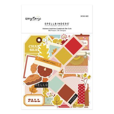 Spellbinders Autumn Archives Die-Cuts - Autumn Archives