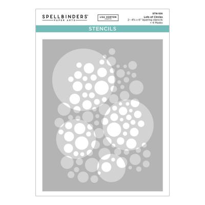 Spellbinders Stencil - Lots of Circles