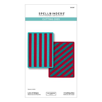 Spellbinders Cutting Dies - Lots of Stripes