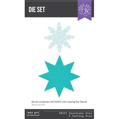 Hero Arts Very Merry Die Set - Snowflake Star