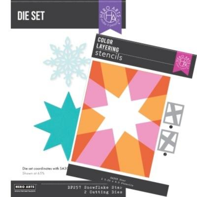 Hero Arts Very Merry Die & Stencil Bundle - Star