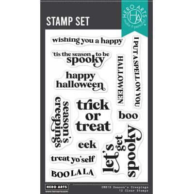 Hero Arts Hocus Pocus Stempel - Season's Creepings