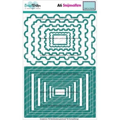 CarlijnDesign Dies - Rechthoeken Geschulpt