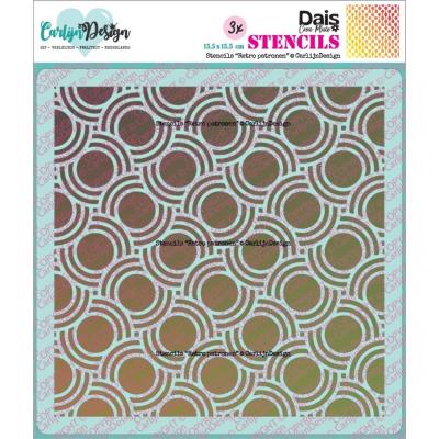 CarlijnDesign Stencils - Retro Patronen