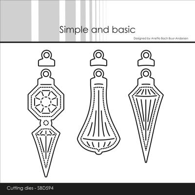 Simple and Basic Dies - Ornaments