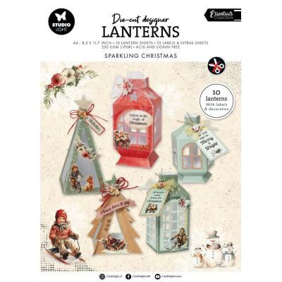 StudioLight Die-Cut Designer Lanterns - Sparkling Christmas