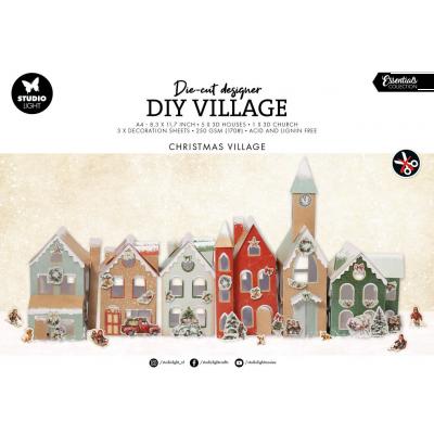 StudioLight Die-Cut Designer DIY Village - Christmas Village