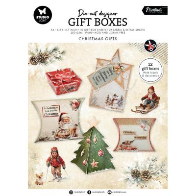 StudioLight Die-Cut Designer Gift Boxes - Christmas Gifts