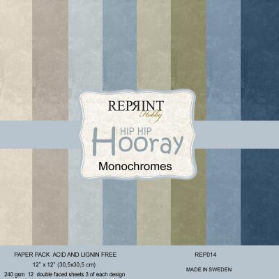 Reprint Hip Hip Hooray - Cardstock