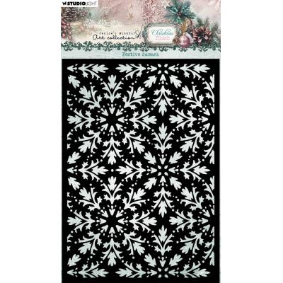StudioLight Christmas Blush Mask - Festive Damask