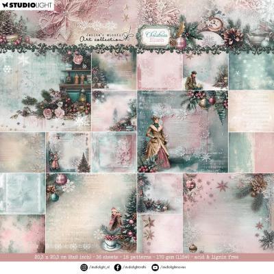 StudioLight Christmas Blush - Backgrounds Paper Pad