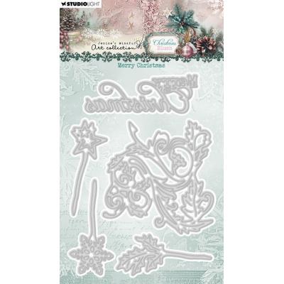 StudioLight Christmas Blush Cutting Die - Merry Christmas