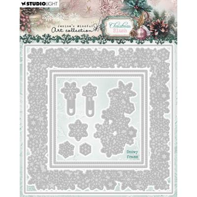 StudioLight Christmas Blush Cutting Die - Snowy Frame