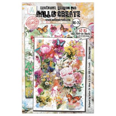 Aall and Create Rub-Ons A5 - Bloomscape