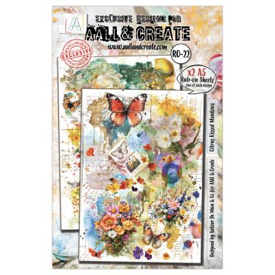 Aall and Create Rub-Ons A5 - Citrus Kissed Meadows
