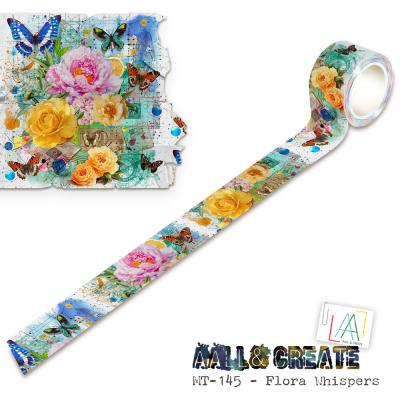 Aall and Create Layer-It-Up Washi Tape - Flora Whispers