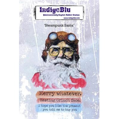 Indigo Blu Stempel - Steampunk Santa