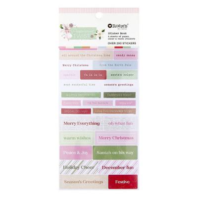Spellbinders Peppermint Twist - Sticker Book
