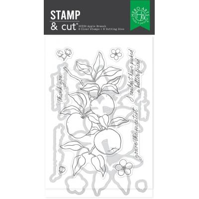 Hero Arts Stamp & Cut Bundle - Apple Branch
