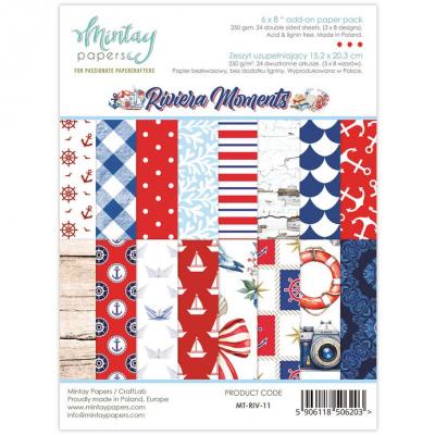 Mintay Papers Riviera Moments - Add-On Paper Pack