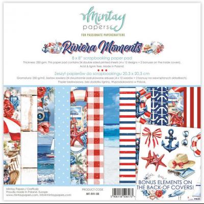 Mintay Papers Riviera Moments - Scrapbooking Paper Pad