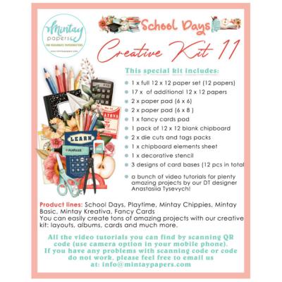 Mintay Papers Creative Kit 11 - School Days