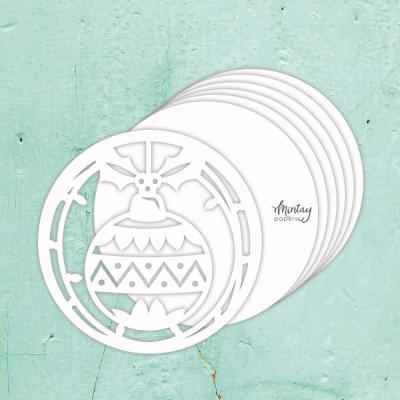 Mintay Chippies Album Base - Xmas Bauble