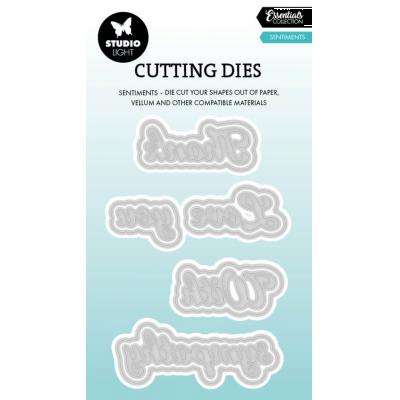 StudioLight Cutting Dies - Sentiments