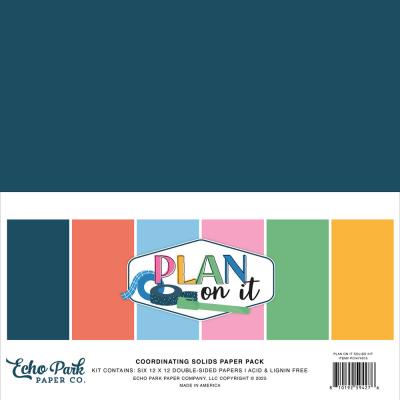 Echo Park Plan On It - Coordinating Solids