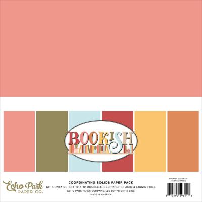 Echo Park Bookish - Coordinating Solids