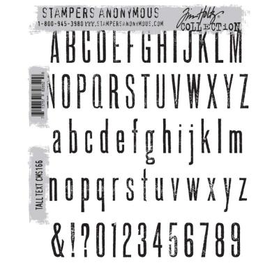 Stampers Anonymous Tim Holtz Stempel - Tall Text