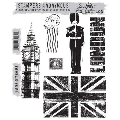 Stampers Anonymous Tim Holtz Stempel - London Sights