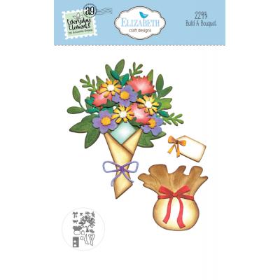 Elizabeth Craft Designs Romantic Revival Die - Build A Bouquet