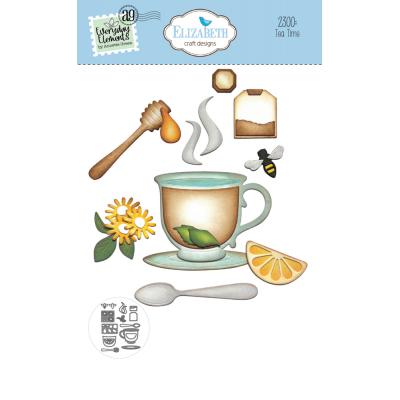 Elizabeth Craft Designs Romantic Revival Die - Tea Time