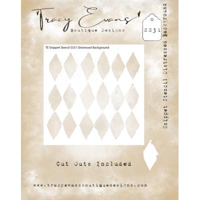 Tracy Evans Stencil - Distressed Background