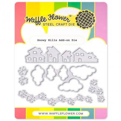 Waffle Flower Dies - Snowy Hills Add-On
