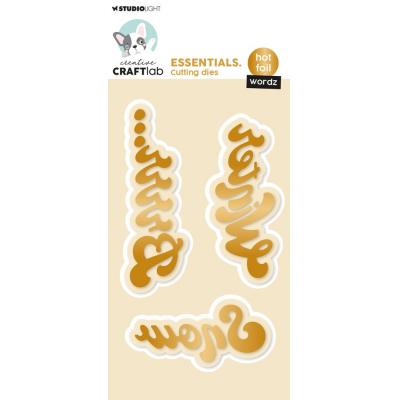 StudioLight Creative Craftlab Hot Foil Plate - Wordz