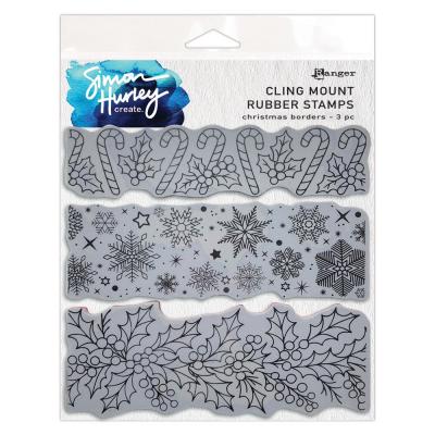 Ranger Simon Hurley create. Stempel - Christmas Borders