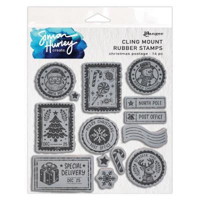 Ranger Simon Hurley Create. Stempel - Christmas Postage