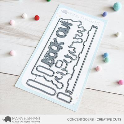 Mama Elephant Creative Cuts - Concertgoers