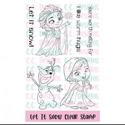 C.C. Designs Stempel - Let It Snow